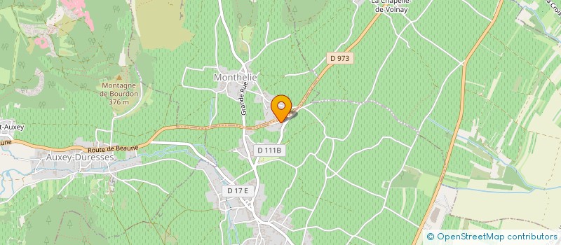 localisation de l'entreprise LES MIMOSAS  MEURSAULT