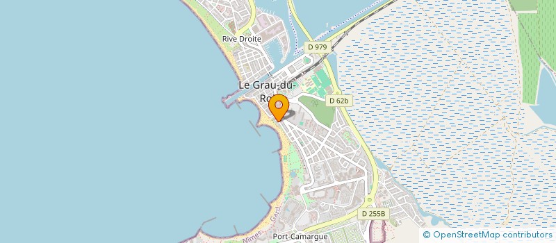localisation de l'entreprise LES MIMOSAS à LE GRAU-DU-ROI