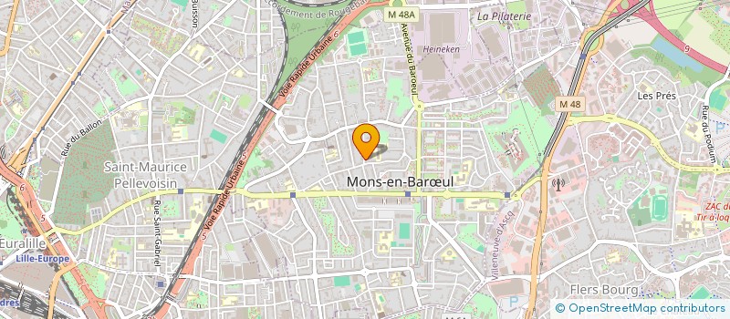 localisation de l'entreprise LES MIMOSAS  MONS-EN-BARUL