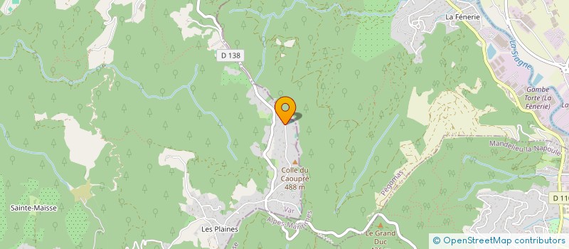 localisation de l'entreprise LES MIMOSAS  TANNERON