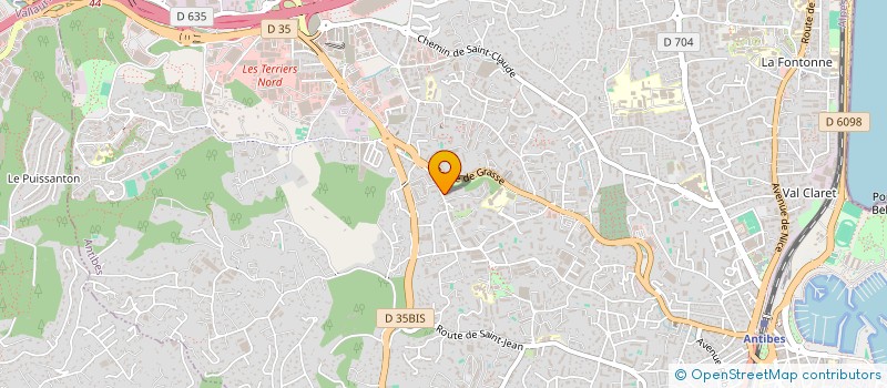 localisation de l'entreprise LES MIMOSAS D'ANTIBES à ANTIBES