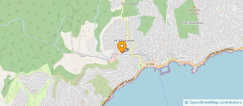 localisation de l'entreprise LES MINELLES à ROQUEBRUNE-SUR-ARGENS
