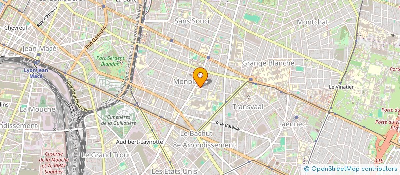 localisation de l'entreprise LES MINES DE POMPEI  LYON