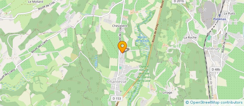 localisation de l'entreprise LES MINETTES  CHANTESSE