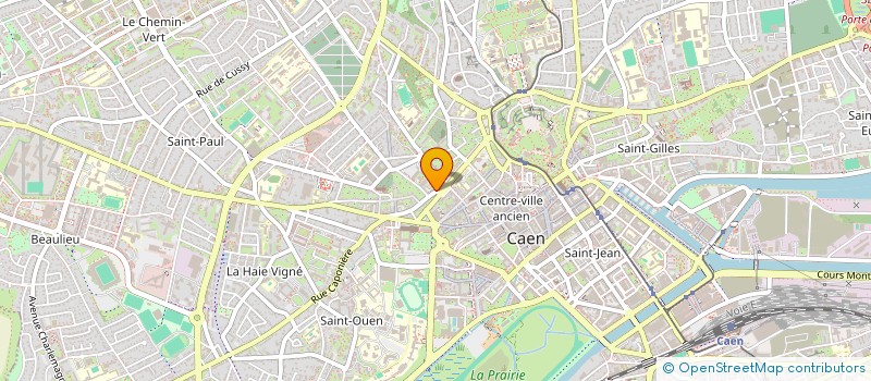 localisation de l'entreprise LES MINETTES à CAEN
