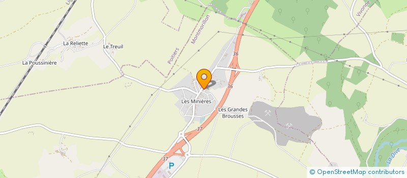 localisation de l'entreprise LES MINIERES AUTOMOBILE à VALENCE-EN-POITOU