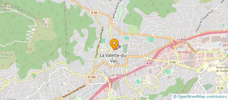 localisation de l'entreprise LES MINIMES à LA VALETTE-DU-VAR