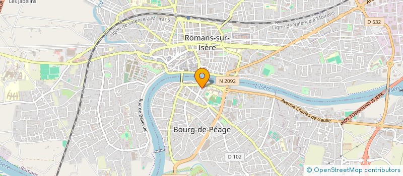 localisation de l'entreprise LES MINIMES à BOURG-DE-PEAGE