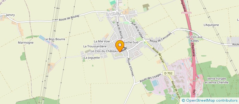 localisation de l'entreprise LES MINIMULE à GIDY