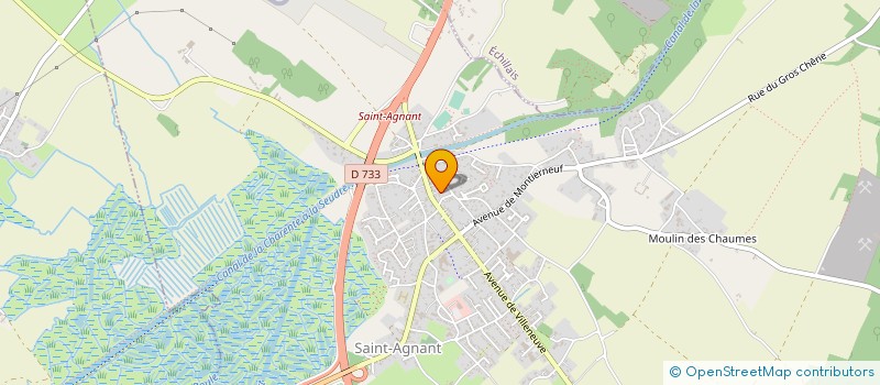 localisation de l'entreprise LES MININOUS à SAINT-AGNANT
