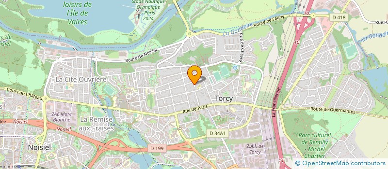 localisation de l'entreprise LES MININOUS à TORCY