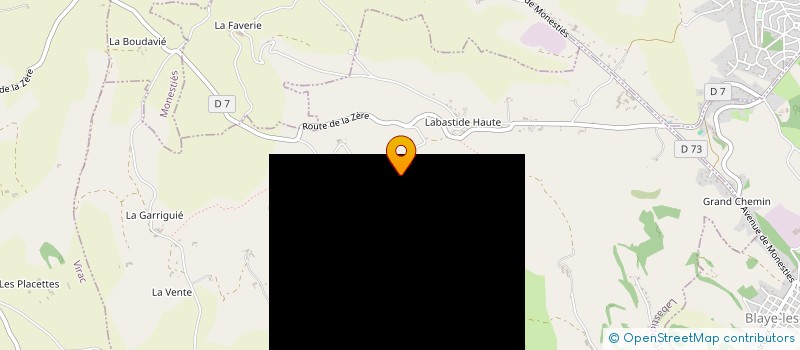 localisation de l'entreprise LES MINIPOUCES  LABASTIDE-GABAUSSE