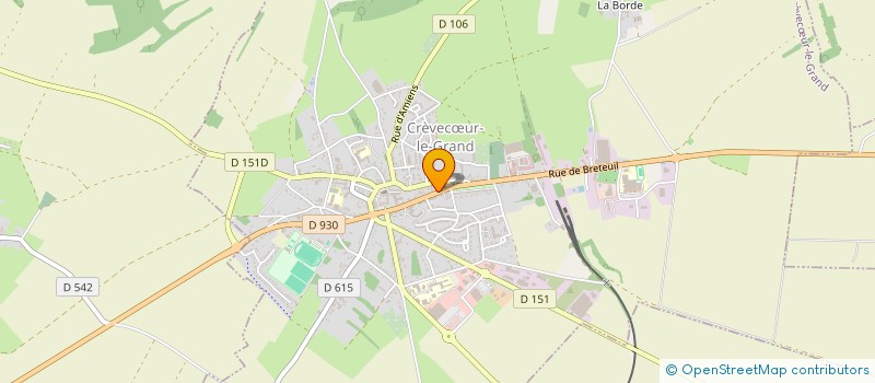 localisation de l'entreprise LES MINIS EXPLORATEURS  CREVECUR-LE-GRAND