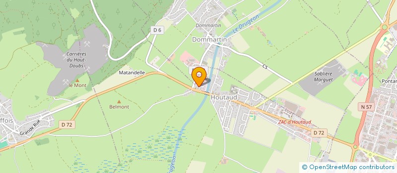 localisation de l'entreprise LES MINIS GLOBE-TROTTEUR  HOUTAUD