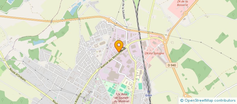localisation de l'entreprise LES MINIS NOUS à GIEN