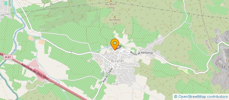 localisation de l'entreprise LES MINIS OURSONS  BIZANET