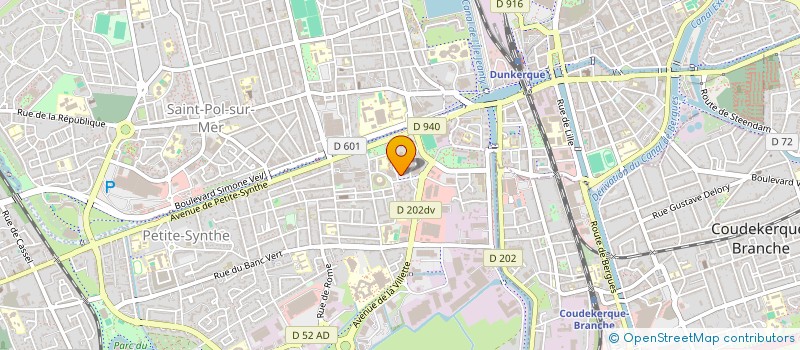 localisation de l'entreprise LES MINIS SAVARY à DUNKERQUE
