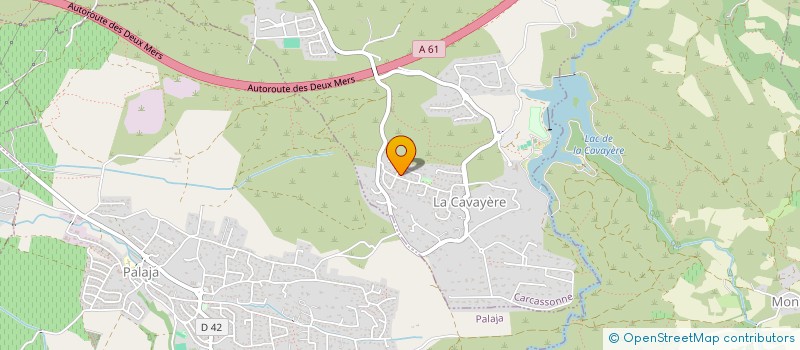 localisation de l'entreprise LES MIRABELLES à CARCASSONNE