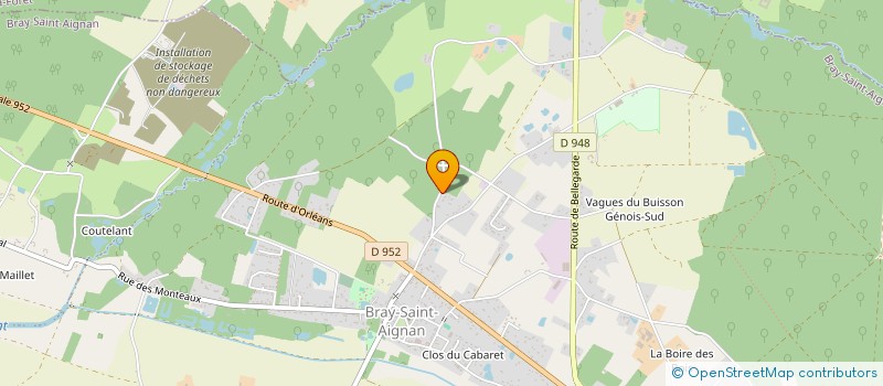 localisation de l'entreprise LES MIRAGES 4L 2022  BRAY-SAINT-AIGNAN