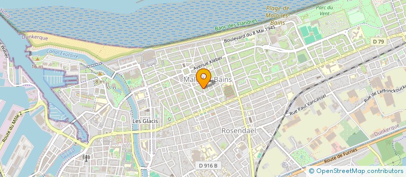 localisation de l'entreprise LES MIREUPICHES à DUNKERQUE