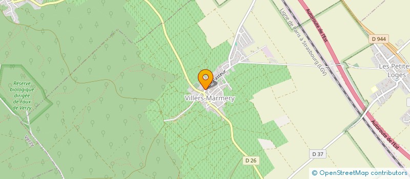 localisation de l'entreprise LES MISES  VILLERS-MARMERY