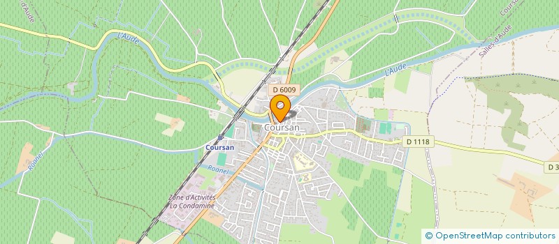 localisation de l'entreprise LES MISTIGRIS SALLOIS  SALLES-D'AUDE