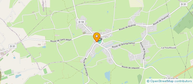 localisation de l'entreprise LES MOBYL' OUCHES  OUCHES