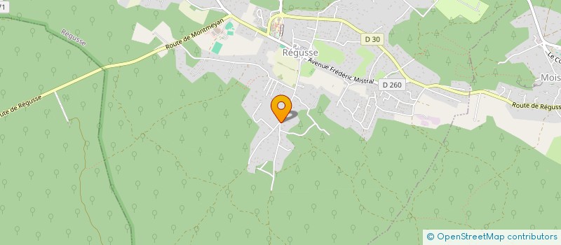 localisation de l'entreprise LES MODELISTES DU VERDON à REGUSSE