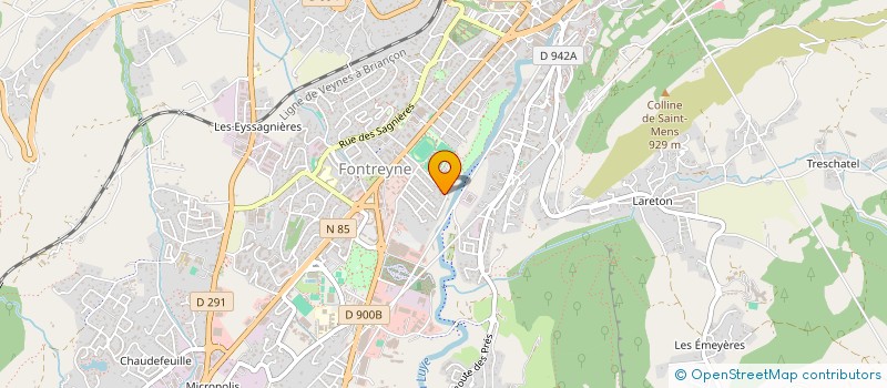 localisation de l'entreprise LES MODESTES  MANTEYER