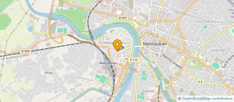 localisation de l'entreprise LES MODULES A SONS  MONTAUBAN