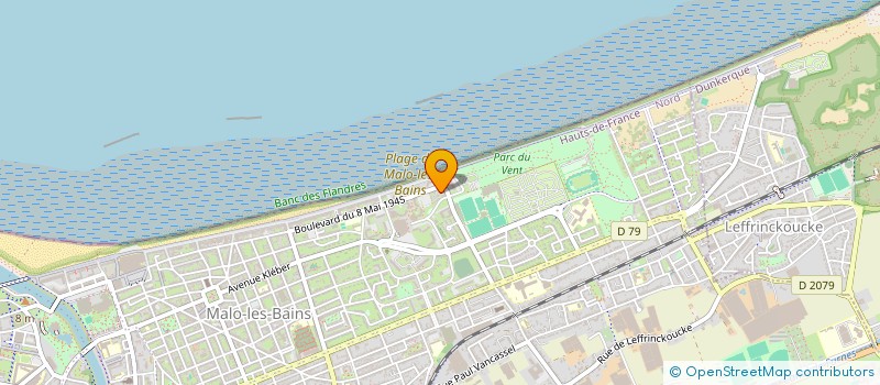 localisation de l'entreprise LES MODULES EXELIXI à DUNKERQUE