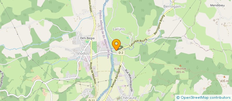 localisation de l'entreprise LES MOISSONS CLOWNS  MAULEON-LICHARRE