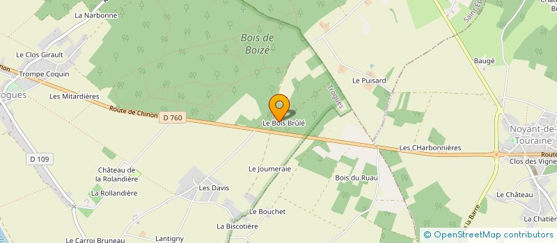 localisation de l'entreprise LES MOLIERES à TROGUES