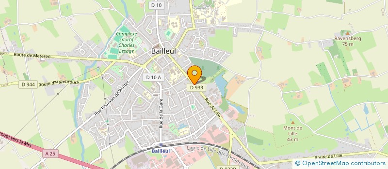 localisation de l'entreprise LES MOMES à BAILLEUL
