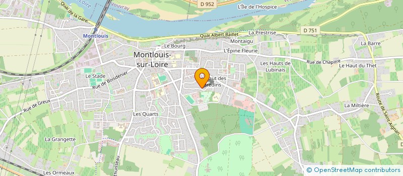 localisation de l'entreprise LES MOMES à MONTLOUIS-SUR-LOIRE