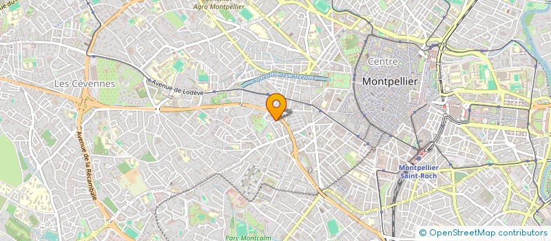 localisation de l'entreprise LES MOMES à MONTPELLIER