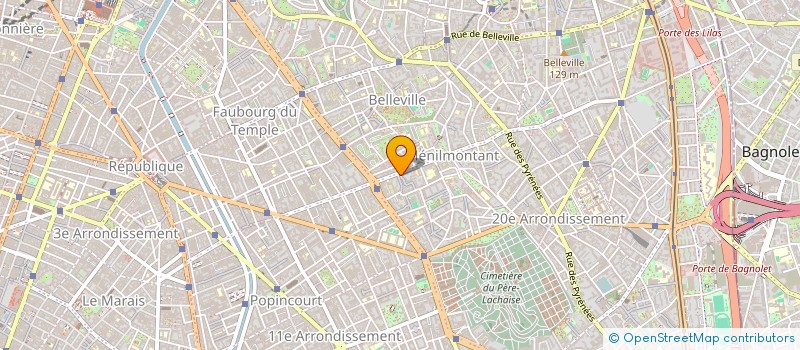 localisation de l'entreprise LES MOMES  PARIS