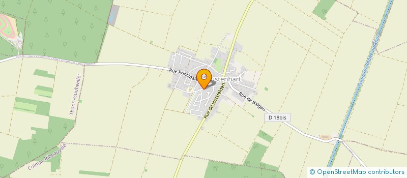 localisation de l'entreprise LES MOMES, D HIRTZ à HIRTZFELDEN
