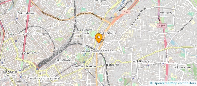 localisation de l'entreprise LES MOMES DES CHARTREUX à MARSEILLE