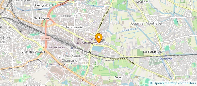 localisation de l'entreprise LES MOMES DU SUD à AVIGNON