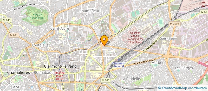 localisation de l'entreprise LES MONDES DU MULTIMEDIA à CLERMONT-FERRAND