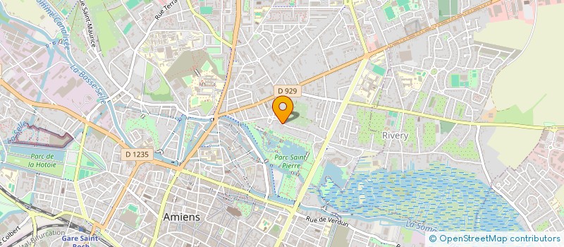 localisation de l'entreprise LES MONDES DU TRAVAIL  AMIENS