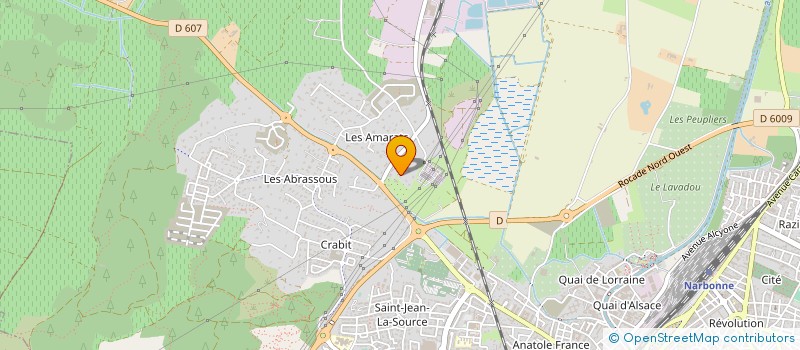 localisation de l'entreprise LES MONDETTES à NARBONNE