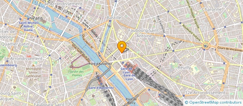 localisation de l'entreprise LES MONNAIES DE LYON à PARIS