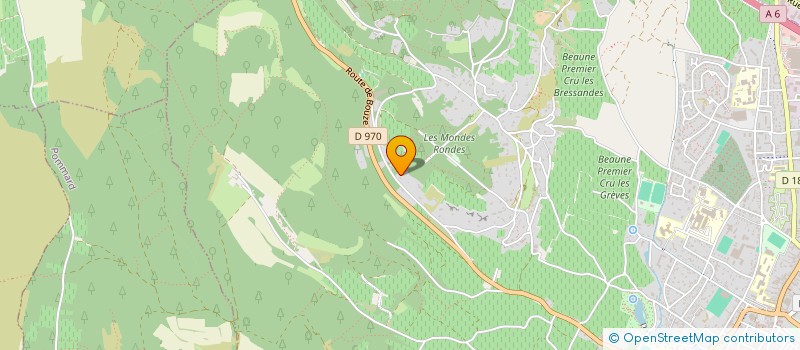 localisation de l'entreprise LES MONSNIERES à BEAUNE