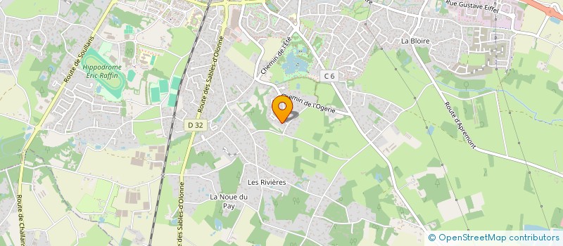 localisation de l'entreprise LES MONSTRUEUSES EDITIONS à CHALLANS