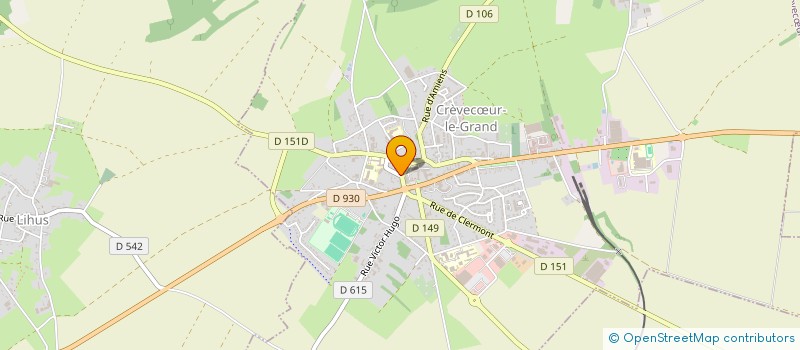 localisation de l'entreprise LES MONTAGNARDS  AUCHY-LA-MONTAGNE