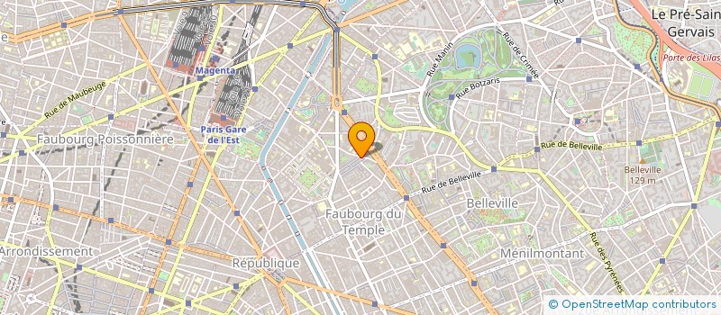 localisation de l'entreprise LES MONTEURS à PARIS