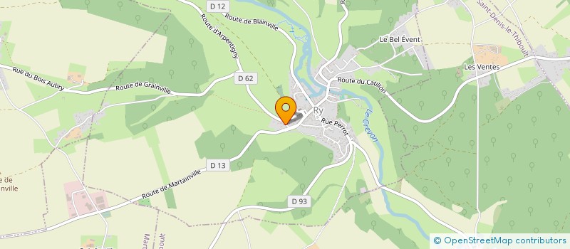 localisation de l'entreprise LES MONTEURS NORMANDS à RY