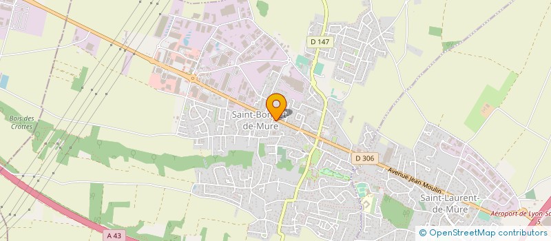 localisation de l'entreprise LES MONTGOLFIERES  SAINT-BONNET-DE-MURE